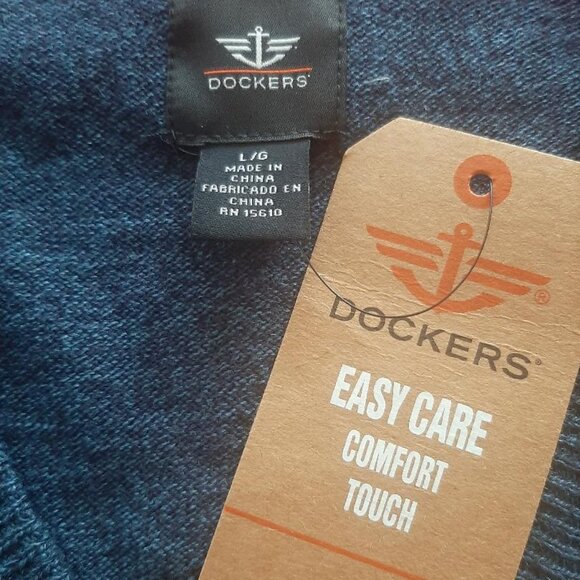 Docker's Men's Sweater Vest - Picture 5 of 5